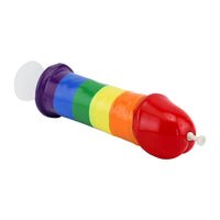 Pecker Shot Syringe- Rainbow