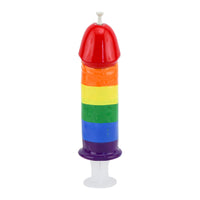 Pecker Shot Syringe- Rainbow