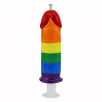 Pecker Shot Syringe- Rainbow