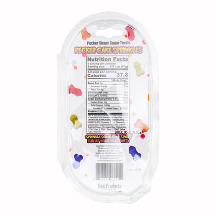 Pecker Cake Sprinkles