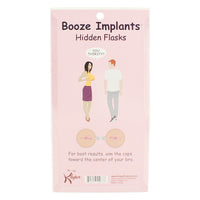 Booze Implants - A Hidden Flask For Your Bra