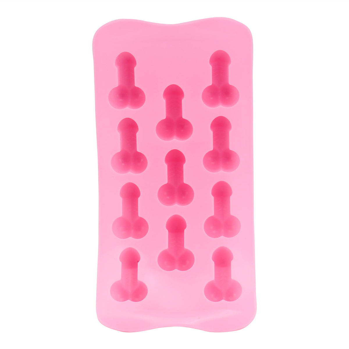 Hott Products Silicone Penis Ice Cube Tray - Novelty Bachelorette Candy & Soap Mold