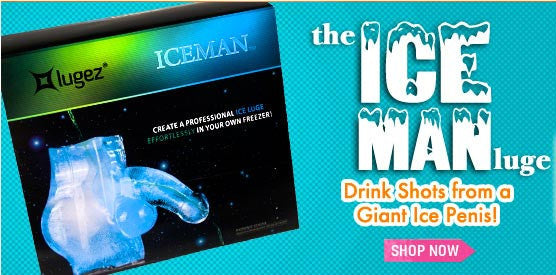 Penis Shaped Ice Luge