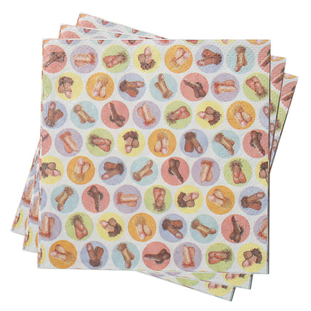 Candyprints Dirty Napkins - Penis Napkins