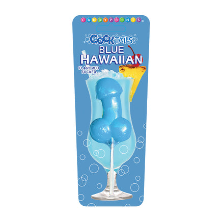 The Cocktails Sucker - Blue Hawaiian