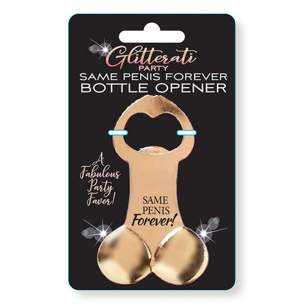 Glitterati Same Penis Forever Bottle Opener
