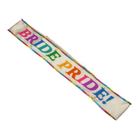 Bride Pride Sash