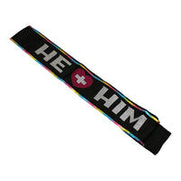 He + Him Sash