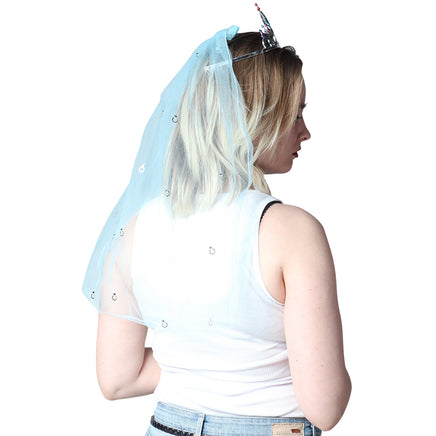 Blue Diamond Veil