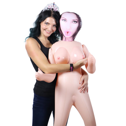 Cheap Date Blowup Doll - Brunette