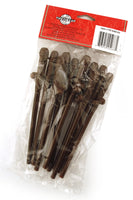 Black Penis Straws Package Rear