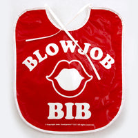 The Blow Job Bib Front View
