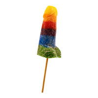 Rainbow Jumbo Gummy Pecker