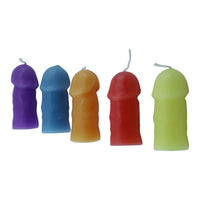 Rainbow Pecker Candles - Jasmine Scented