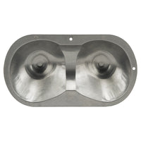 Boob Cake Pan Rear View