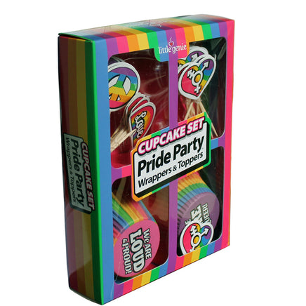 pride party cupcake kit