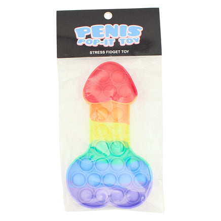 Penis Pop-It Toy in packaging