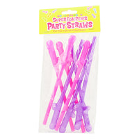 Super Fun Penis Straws - 8 pack