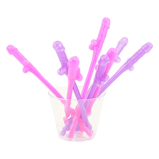 Super Fun Penis Straws - 8 pack