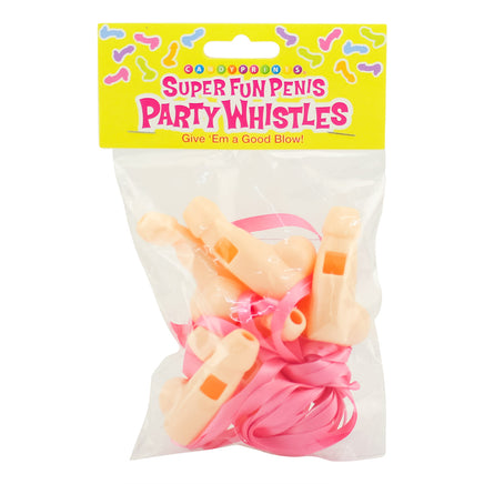 6 Pack of Penis Whistles