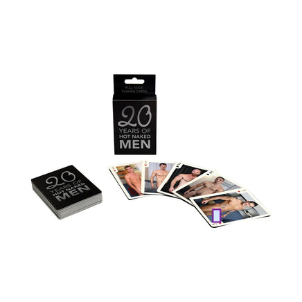 Hot Naked Men Playing Cards