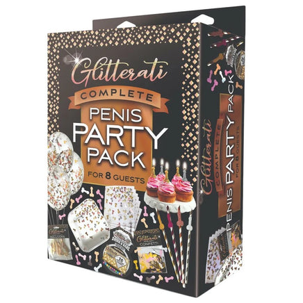 Bachelorette Party Kit - The Penis Party Pack - Supplies for 8 people