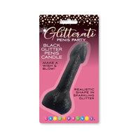 Black penis candle for bachelorette parties