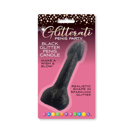 Black penis candle for bachelorette parties