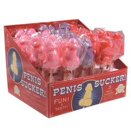 A 30 Piece Case of Penis Suckers