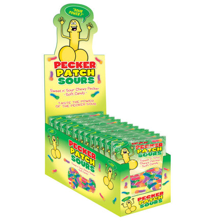 A 12 Pack Case of Sour Penis Gummies