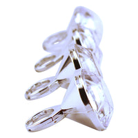 Jumbo Diamond Ring Set - Side View