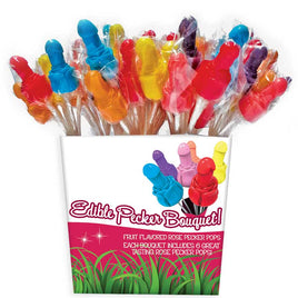 A 12 Pack Case of Pecker Candy Rose Bouquets
