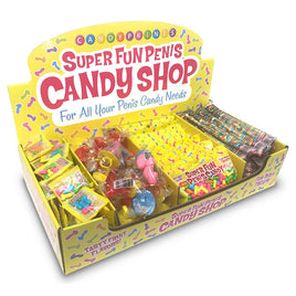 The Super Fun Penis Candy Shop - A Giant Case of Penis Candy