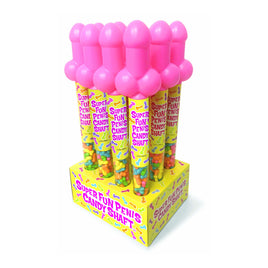 A 12 Piece Case of Super Fun Penis Candy - Shafts