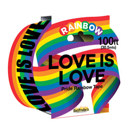 Love Is Love - Rainbow Style - Caution Party Tape - 100'
