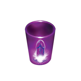 Light Up Penis Shot Glass - Purple