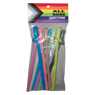All Dicks Naughty Straws
