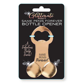 Glitterati Same Penis Forever Bottle Opener