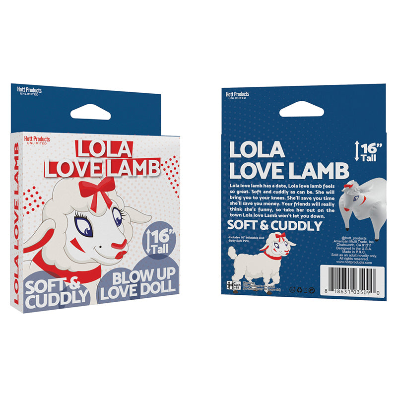 Lola The Love Lamb - Blow Up Sheep at Bachelorette.com