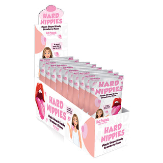 A 12 Pack Case of Nipple Shaped Candy - Strawberry Flavor