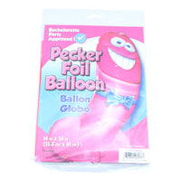 Smiling Foil Penis Balloon