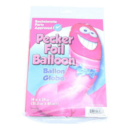Smiling Foil Penis Balloon