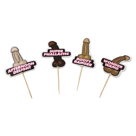 Naughty Cake Toppers 4 Designs