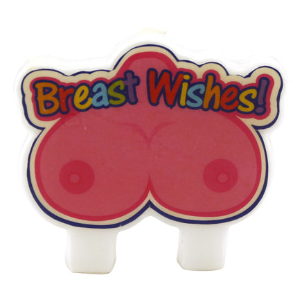 Breast Wishes Candle - Bachelorette.com Bachelorette Party Supplies