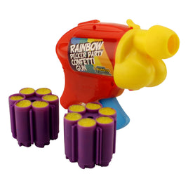 Rainbow Penis Confetti Gun - Bachelorette.com Bachelorette Party Supplies