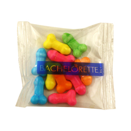 10 Piece Superfun Penis Candy - Multicolored - Bachelorette.com Bachelorette Party Supplies