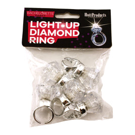 Light Up Diamond Rings - Bachelorette.com Bachelorette Party Supplies