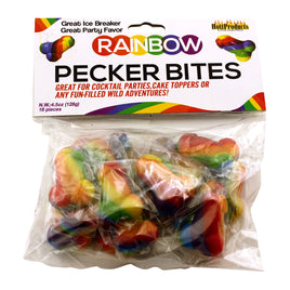 Rainbow Pecker Bites - Bachelorette.com Bachelorette Party Supplies