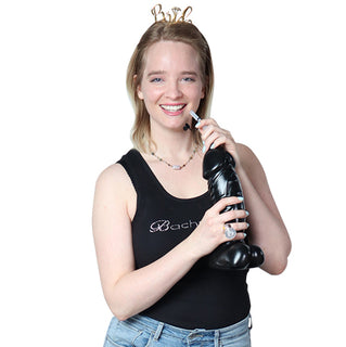 Jumbo Black Penis Sports Bottle