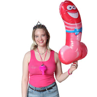 Smiling Foil Penis Balloon